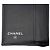 CHANEL Camellia Coco Mark Dreifach Geldbörse Marineblau - Ansicht 5