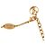 Collana Pendente Essenziale V Louis Vuitton D'oro - vista 3