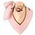 Louis Vuitton Il mio Neverfull 90 quadrato/foulard Rosa Beige Marrone chiaro