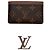 Louis Vuitton Porte Carte è marrone