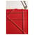 Borsa a Spalla Diorama in Pelle Rossa Rosso  - vista 6