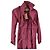 Burberry Trenchcoat Pflaume Polyester Bordeaux