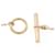 Pulseira de Charme Farandole Hermès em Ouro Rosa Dourado  - vista 3
