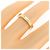 Anello Cartier Lanier in oro giallo 18K D'oro - vista 3