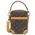Borsa Danube Monogram Archive di Louis Vuitton Marrone Monogramma