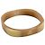 Timeless Chanel Bracciale a bangle in resina beige vintage con logo CC