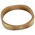 Timeless Chanel Bracciale a bangle in resina beige vintage con logo CC - vista 3