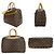 Borsa a mano Monogram Deauville Louis Vuitton Marrone Monogramma - vista 2
