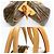 Borsa a mano Monogram Deauville Louis Vuitton Marrone Monogramma - vista 4