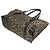 Céline Celine C Macadam Karottenmuster Tote Bag Schwarz Beige - Ansicht 3