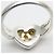 Anello Cuore Nastro Tiffany & Co. in Argento e Oro Giallo D'oro - vista 7