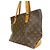 Borsa Tote Monogram Louis Vuitton Marrone - vista 2