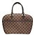 Borsa a mano orizzontale Damier Sarria Louis Vuitton Marrone Damier ebene