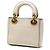 Borsa Christian Dior Dior Lady Mini Niki de Saint Phalle Bianco sporco - vista 2