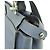 Borsa in pelle blu Fendi Peekaboo 8BN290 - vista 7