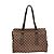 Borsa a Spalla Chelsea Damier Louis Vuitton Marrone Damier ebene