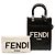 Fendi Mini Borsa Sunshine Shopper in Pelle Nera Nero - vista 12