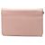 Wallet On Chain Portafoglio Chanel Caviar Rosa CC con Catena - vista 2