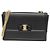 Vara Leder Schultertasche von Salvatore Ferragamo Schwarz
