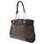 Borsa Tote Pallas Shopper Noir Monogram Louis Vuitton Nero - vista 3