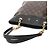 Borsa Tote Pallas Shopper Noir Monogram Louis Vuitton Nero - vista 4