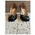 Gucci schwarze Leder-Pumps – Größe 38,5 – ikonisches silbernes Bit & 8 cm Absatz - Ansicht 2