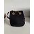 Céline Vintage Eimer Tasche aus schwarzem Wildleder, roter Coir-Innenraum - Ansicht 2