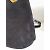 Céline Vintage Eimer Tasche aus schwarzem Wildleder, roter Coir-Innenraum - Ansicht 3