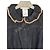 Camicia in Jeans Chloé Blu Scuro con Collo Volant T36