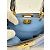 Fendi Nano Peekaboo – Pelle Azzurra Blu Blu chiaro - vista 2
