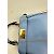Fendi Nano Peekaboo – Pelle Azzurra Blu Blu chiaro - vista 3