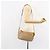 Gucci Borsa a Spalla Micro GG Supreme PVC Beige Oro Auth BA9394 D'oro - vista 21