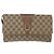 Gucci Borsa a Spalla GG Supreme PVC Beige Oro Auth BA9294 D'oro - vista 13