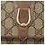 Gucci Borsa a Spalla GG Supreme PVC Beige Oro Auth BA9294 D'oro - vista 17