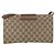 Gucci Borsa a Spalla GG Supreme PVC Beige Oro Auth BA9294 D'oro - vista 2