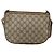 Borsa Sherry Line GG Supreme Web di GUCCI in PVC beige e oro 89 02 032 Auth 159407 D'oro - vista 2