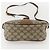 Borsa Sherry Line GG Supreme Web di GUCCI in PVC beige e oro 89 02 032 Auth 159407 D'oro - vista 5