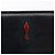Borsa a spalla in pelle nera con borchie e catena Christian Louboutin Auth gh1489 Nero Argento - vista 17