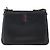 Borsa a spalla in pelle nera con borchie e catena Christian Louboutin Auth gh1489 Nero Argento - vista 2