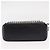 Borsa a spalla in pelle nera con borchie e catena Christian Louboutin Auth gh1489 Nero Argento - vista 5