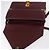 Cartier Borsa a spalla Must Line in pelle Bordeaux oro Auth BA9345 D'oro Bordò - vista 10