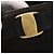 Borsa Tote Salvatore Ferragamo in suede nero e oro Auth BA9344 D'oro - vista 17