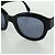 Gafas de sol CHANEL de plástico Negro CC Auth ka1252 - vista 9