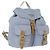 PRADA Rucksack aus Nylon hellblau Silber authentisch 159978
