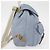 PRADA Rucksack aus Nylon hellblau Silber authentisch 159978 - Ansicht 4