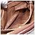 Céline Borsa a Spalla in Tela Macadam CELINE in Pelle PVC Marrone Oro Auth BA9314 D'oro - vista 11