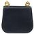 Borsa a Spalla Salvatore Ferragamo in Pelle Blu Navy Oro Auth ka1235 D'oro - vista 2