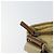 PRADA Gepolsterte Schultertasche Nylon Beige Silber Auth 159966 - Ansicht 8