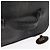 CHANEL Bicolor Vanity Handtasche aus Lammleder Schwarz Gold CC Auth 158864 Golden - Ansicht 7