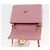 CHANEL Mini Matelassé 17 Borsa a Spalla con Catena Cotone Rosa Oro CC Auth 159216 D'oro - vista 19